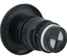 Waterway Plastics | Poly Jet Internal, Roto, Text.5-Scallop, Black | 210-6511