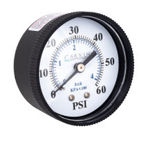 91934182R | 91-9341-82-R | Carvin | Pressure Gauge, Carvin CFR/SherLok/AV40/LS40/Dirtbag/160L