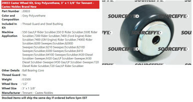 20833, wheel assembly